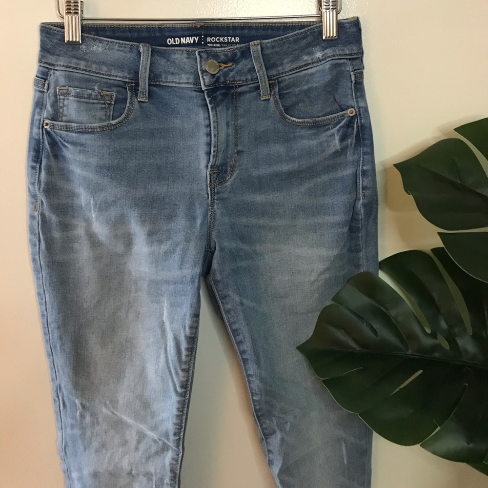 Mid rise jeans!